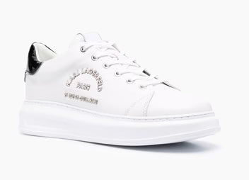 Karl Lagerfeld - Rue St Guillaume low-top lace-up sneakers